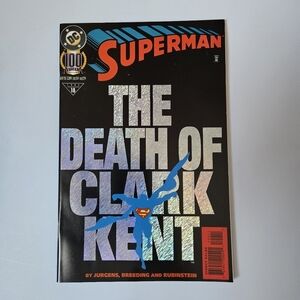 Dc Comics -'Superman Comic: The Death of Clark Kent
